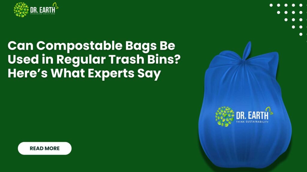 Compostable bags in regular trash bins