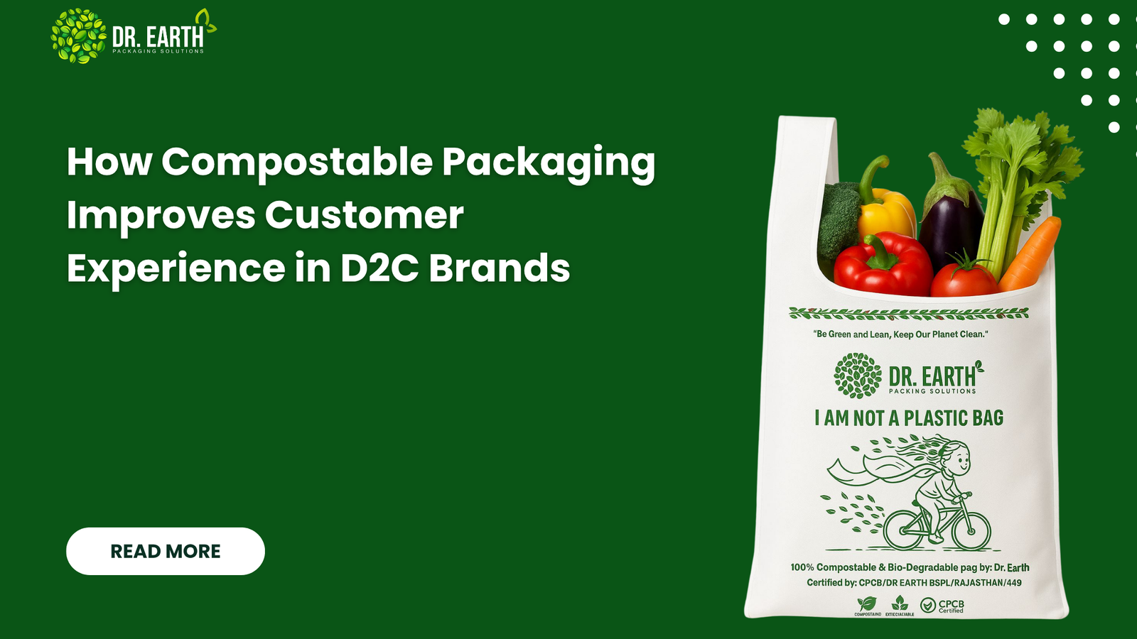 Compostable packaging customer experience