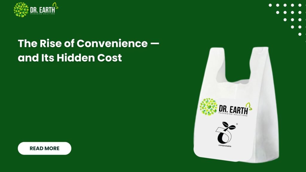 Compostable packaging in food delivery