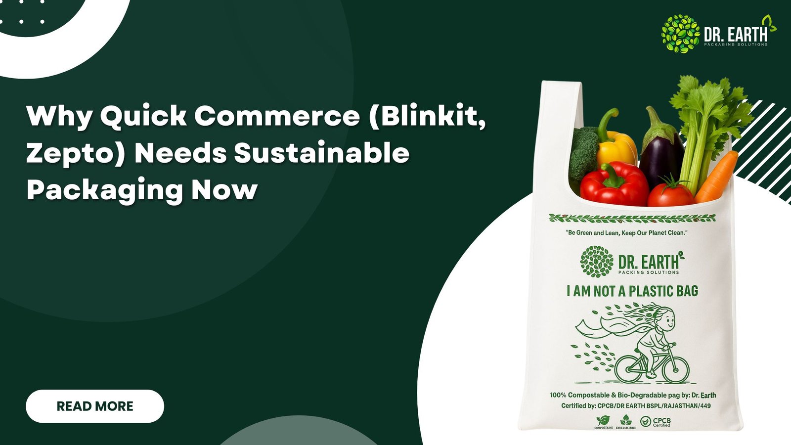 Sustainable packaging in quick commerce